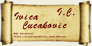 Ivica Čučaković vizit kartica